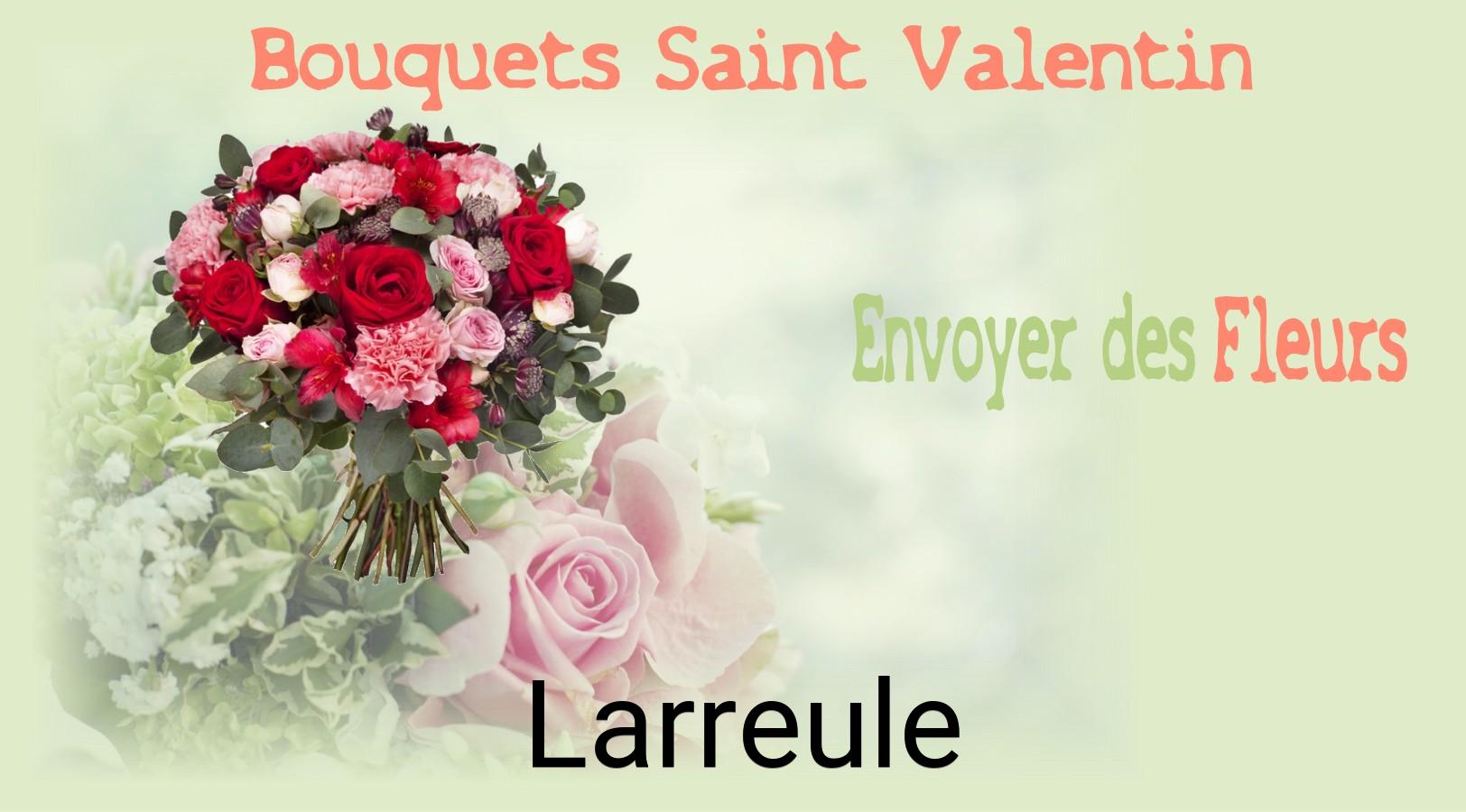 Roses de Saint-Valentin livrées à Larreule